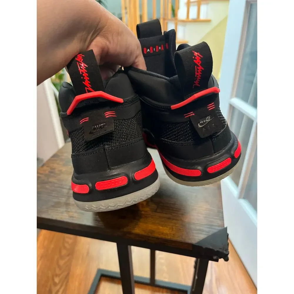 Nike Jordan 36 Black Infrared Basketball Sneakers Size M11 / W12.5 CZ2650 001
